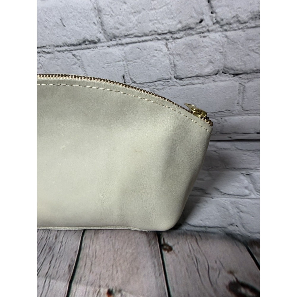 Portland Leather Goods Eclipse Bag in Beluga With Rings For Crossbody Zip Pouch - Picture 9 of 10